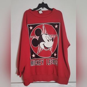 Mickey Mouse legends disney unlimited crewneck sweatshirt disney size 3X